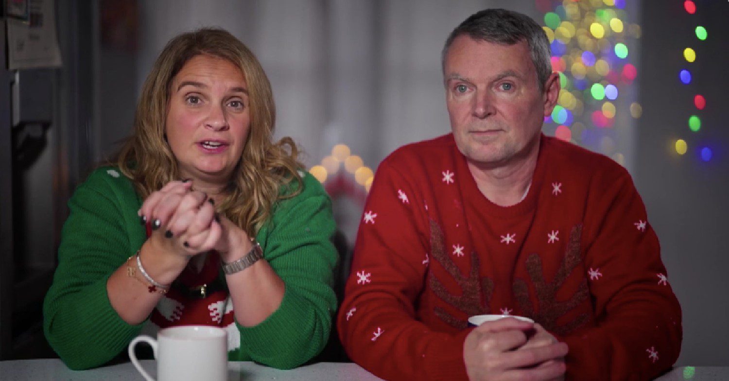 Sue Radford and her husband