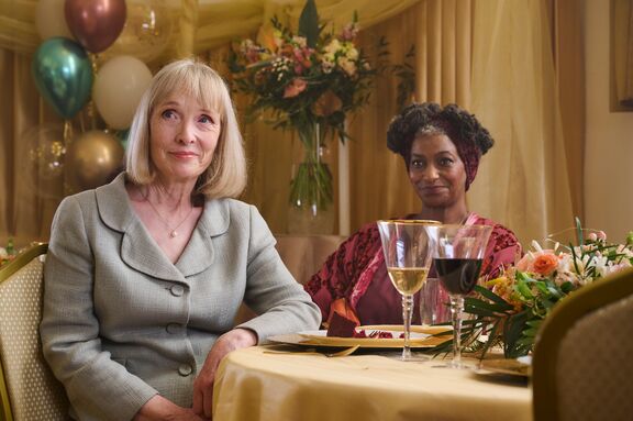 Lindsay Duncan and Sandra James-Young in Channel 4's Truelove
