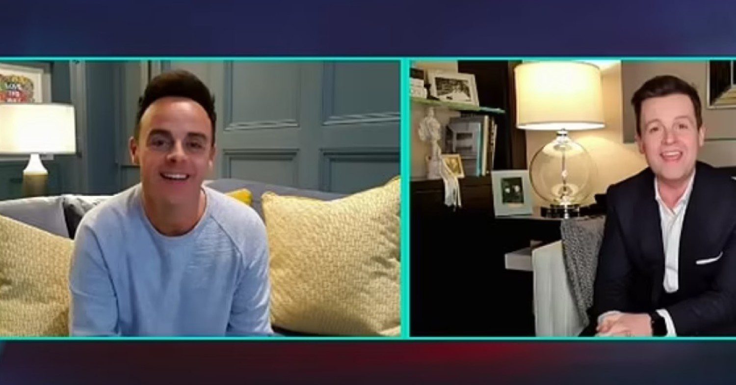 Ant and Dec on Saturday Night Takeaway