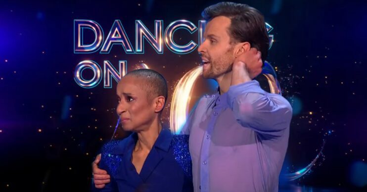 Adele Roberts and Mark Hanretty on Dancing On Ice