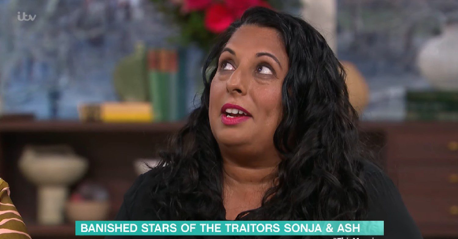 The Traitors star Ash talking on This Morning today