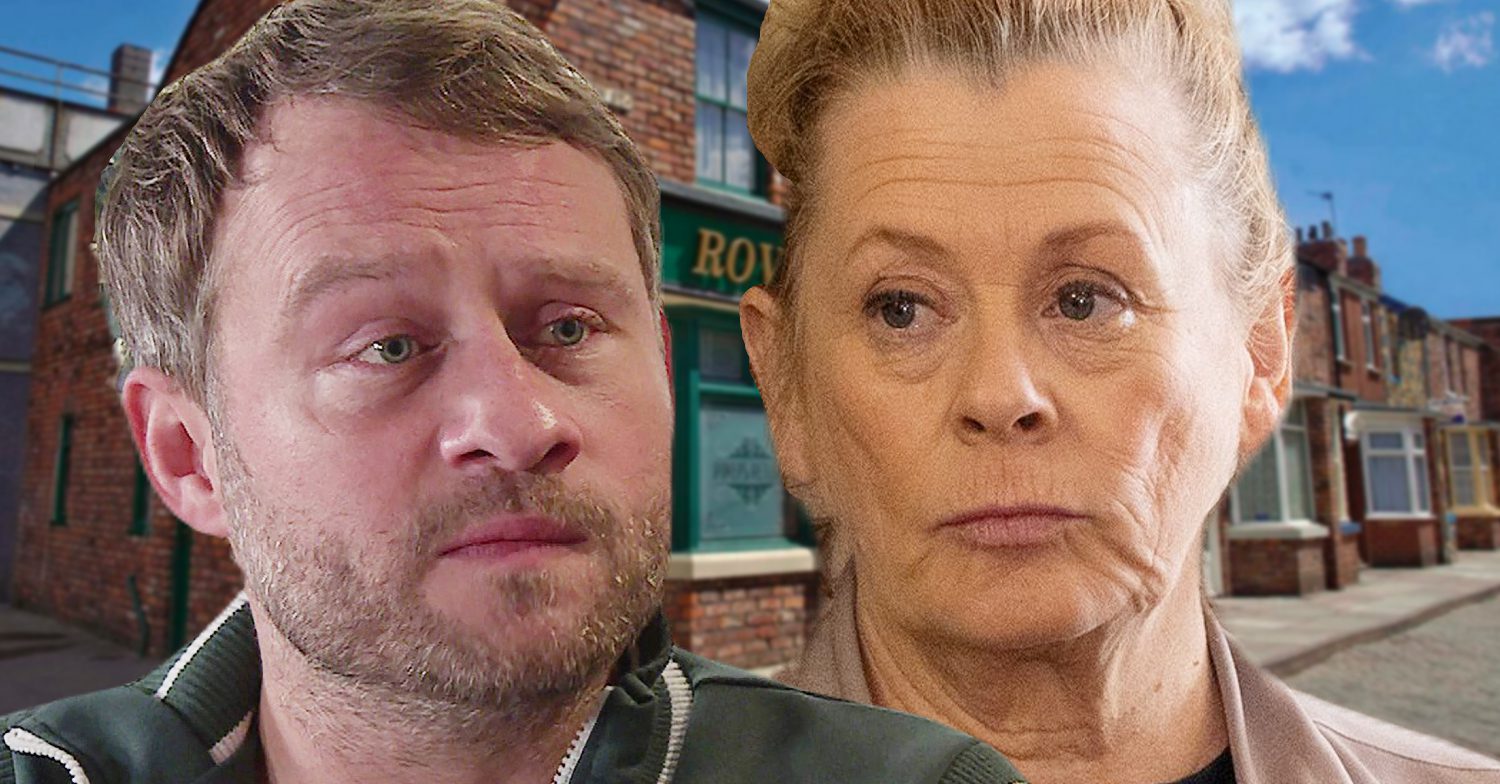 Coronation Street's Paul, Bernie, the background of the Rovers