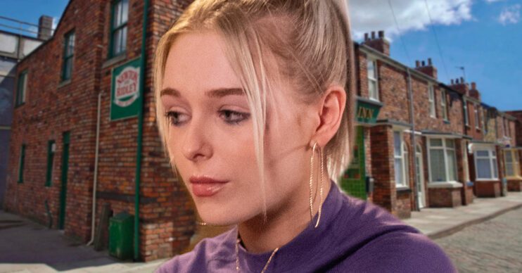 Coronation Street's Lauren, the background of the Rovers