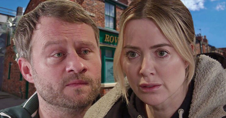 Coronation Street's Paul, Abi, the background of the Rovers