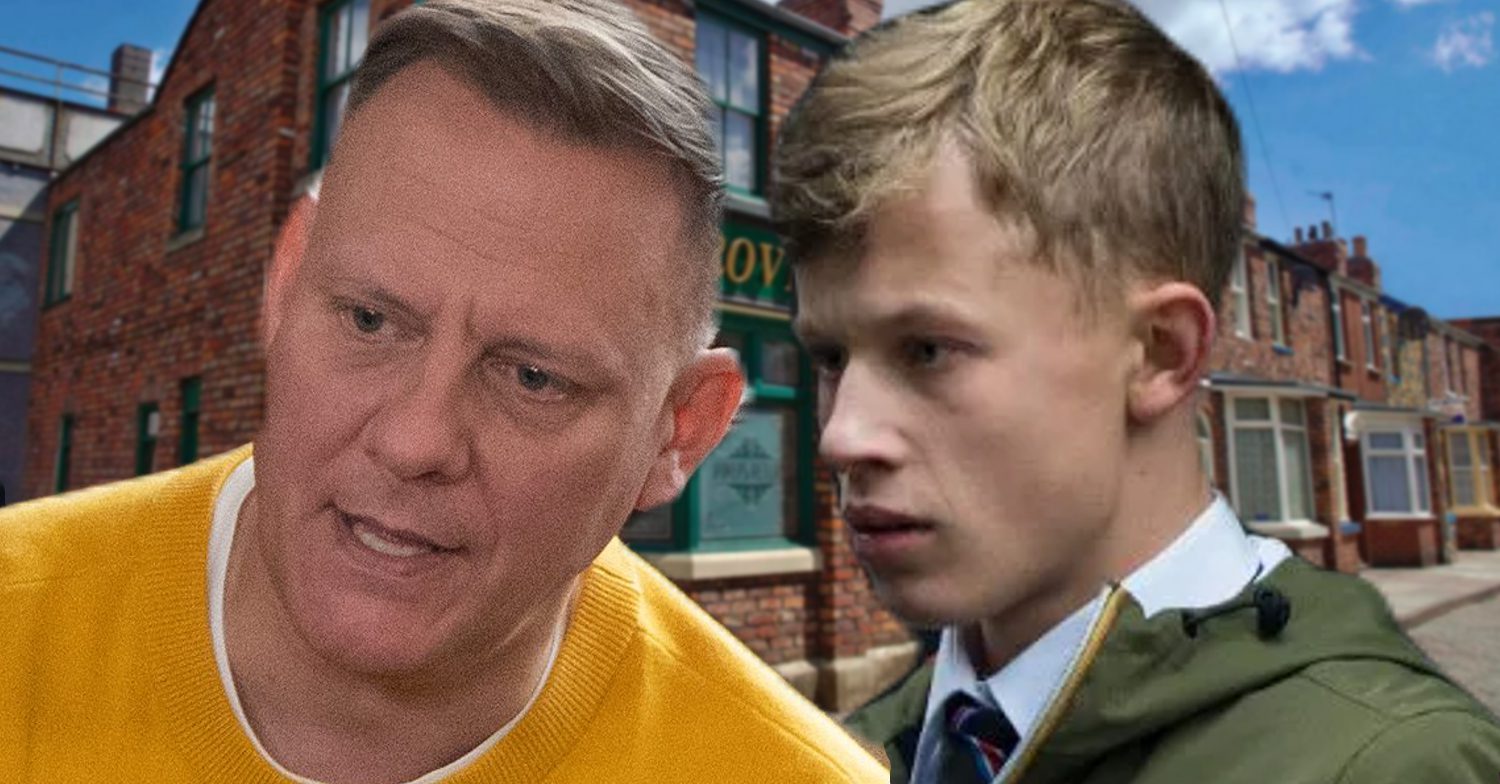 Coronation Street's Sean, Dylan, the background of the Rovers