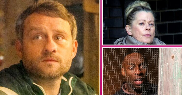 Coronation Street comp image for week 4: Paul, Bernie and Michael