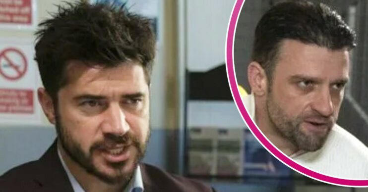 Coronation Street spoilers tonight comp image: Adam and Damon