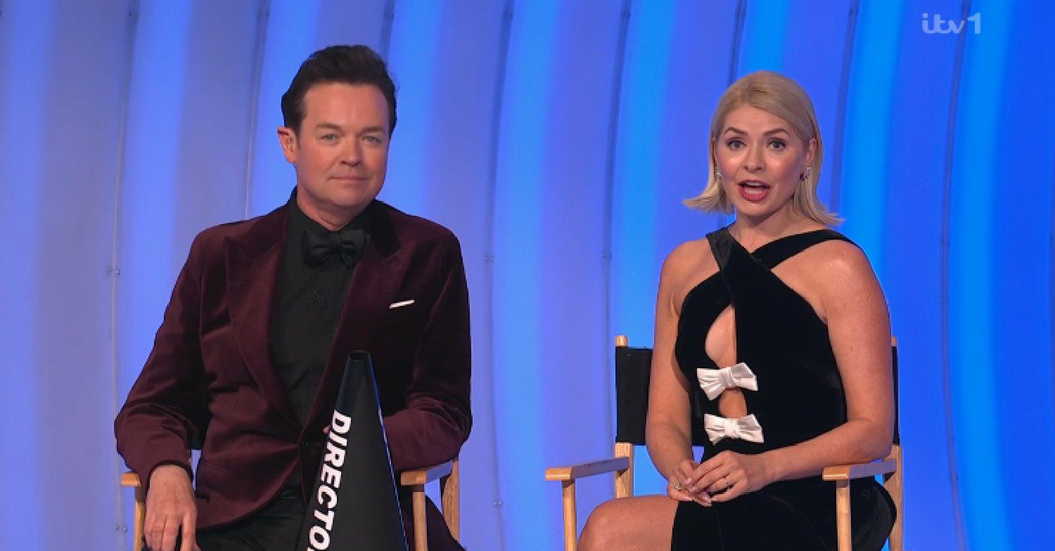 Stephen Mulhern and Holly Willoughby on Dancing On Ice