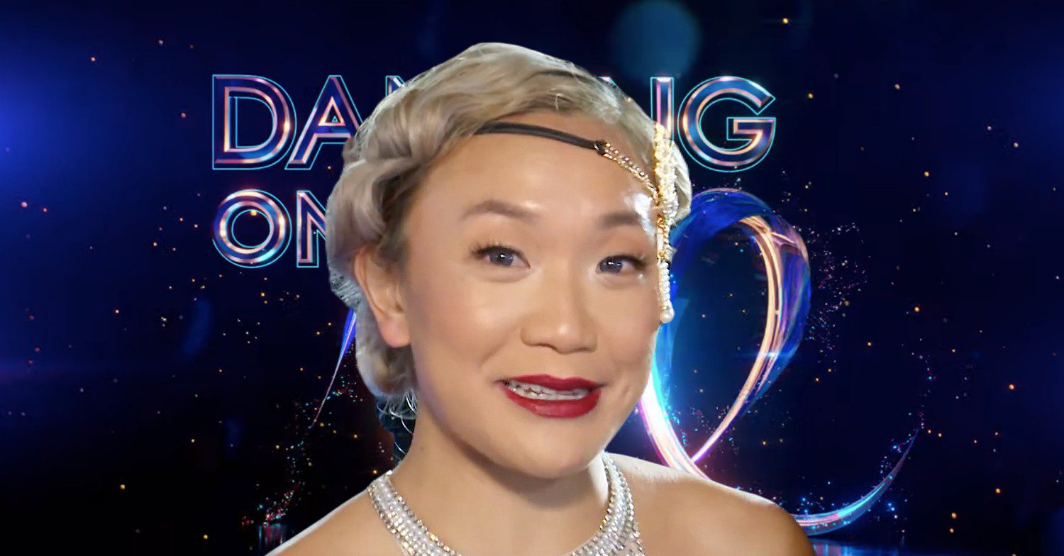 Dancing On Ice 2024 logo with Tippy