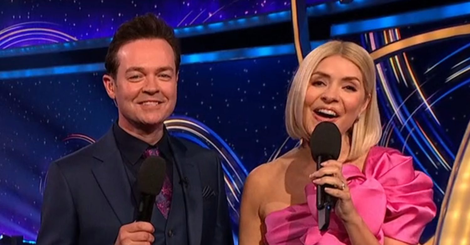 Stephen Mulhern and Holly Willoughby