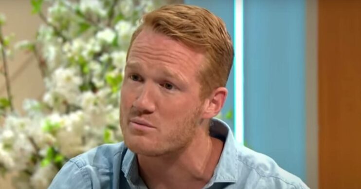 Greg Rutherford looks concerned