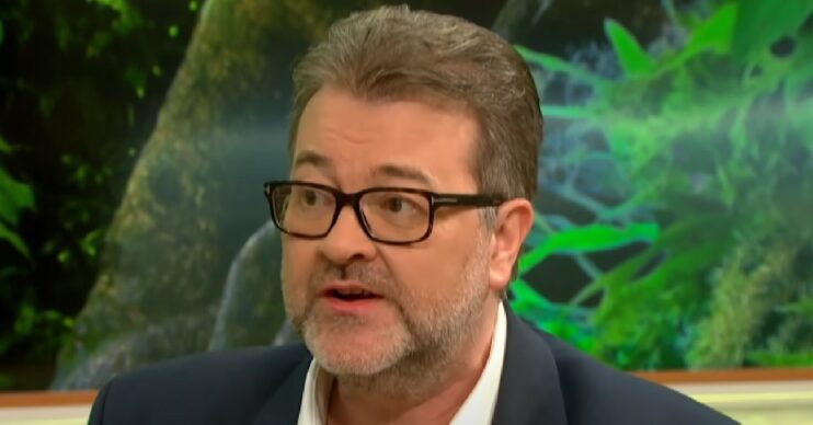 Derek Draper speaking on Good Morning Britain