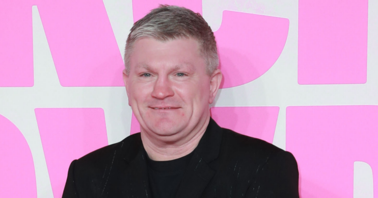 Ricky Hatton on the red carpet