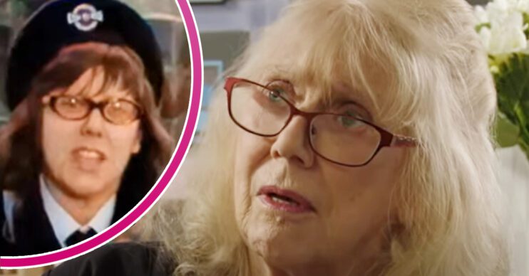 EastEnders' Aunt Sal, and in a bubble is On the Buses' Olive