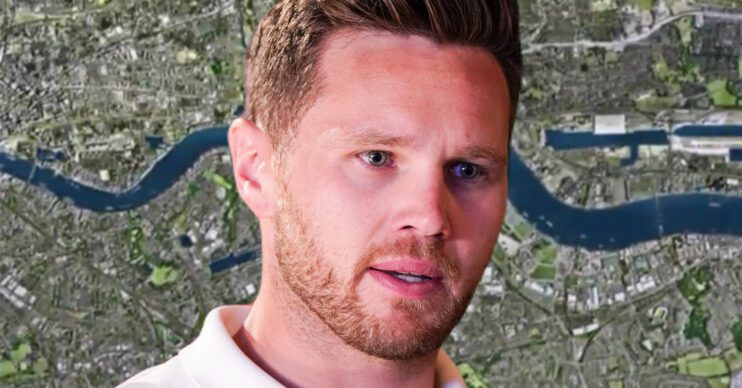 EastEnders' Keanu, the background of the Thames