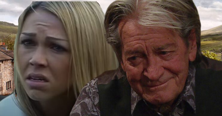 Emmerdale's Kelly Windsor, Rodney Blackstock, the background of the Dales