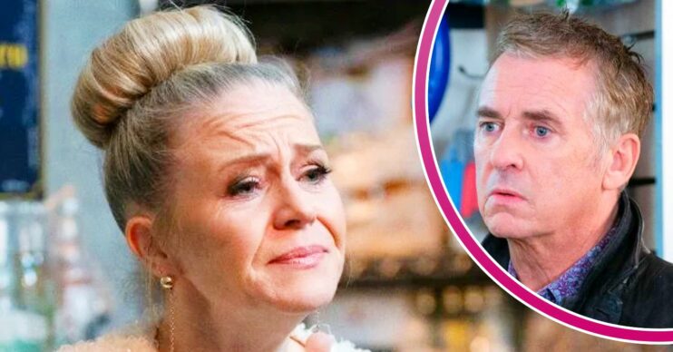 EastEnders comp image: Linda and Alfie (Credit: BBC/Comp ED!)