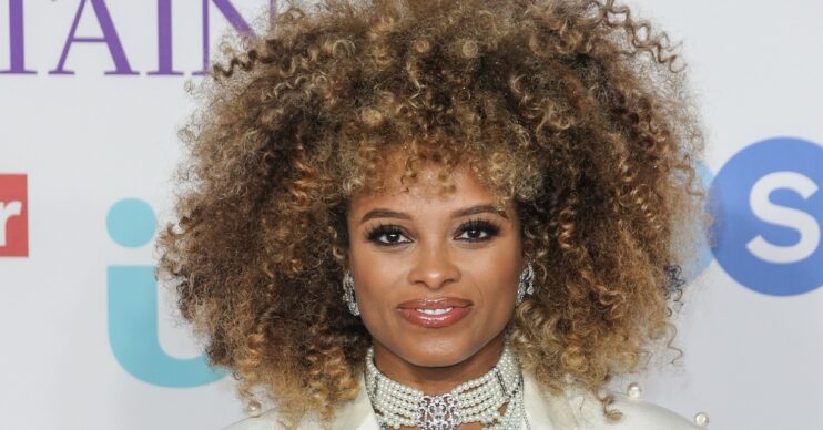 Fleur East smiles at the Pride of Britain Awards