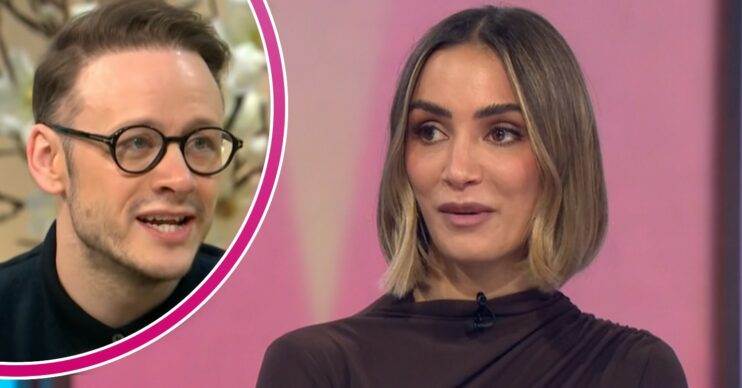 Strictly star Kevin Clifton speaking on Lorraine and Frankie Bridge talking on Loose Women