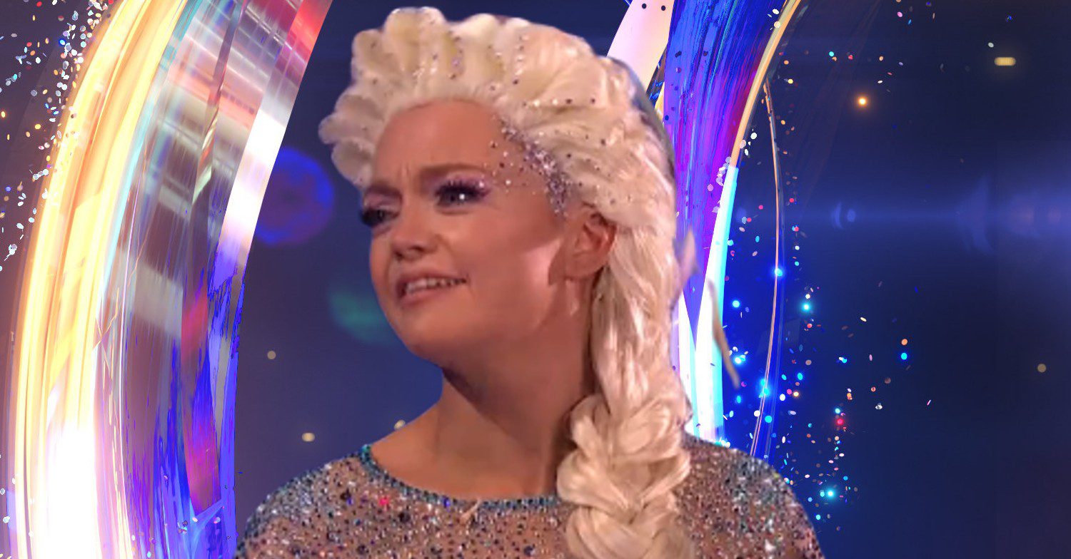 Hannah Spearritt on Dancing On Ice