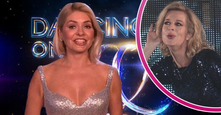 Holly Willoughby on Dancing on Ice and Katie Hopkins inset