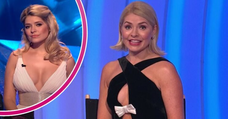 Holly Willoughby wears dresses on Dancing On Ice