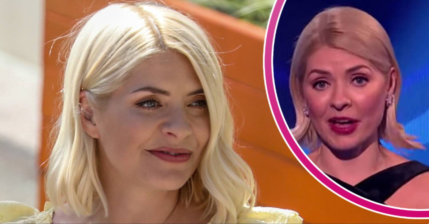 Holly Willoughby smiles