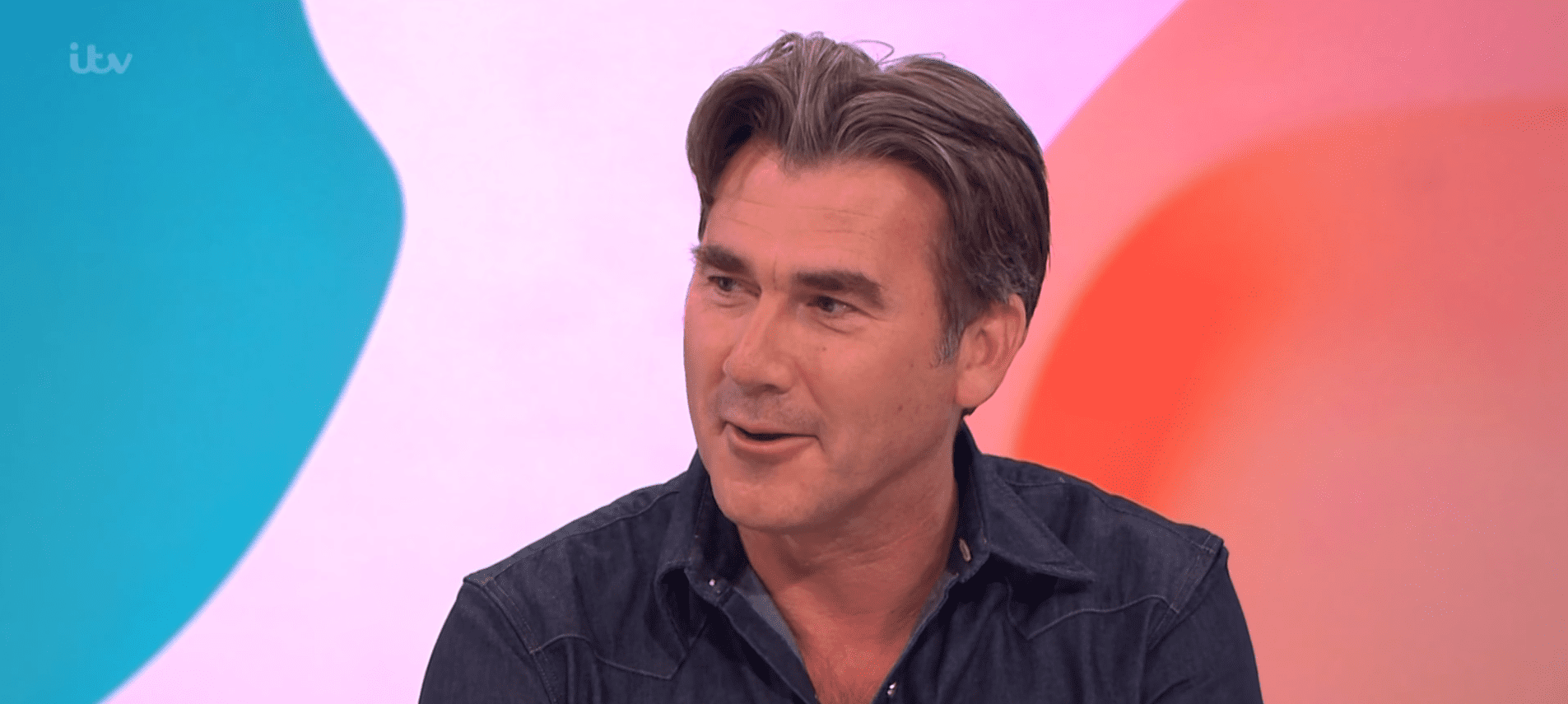 Ian Kelsey smiles on Loose Women