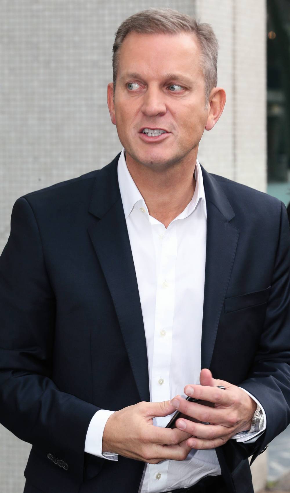 Jeremy Kyle looks to the side