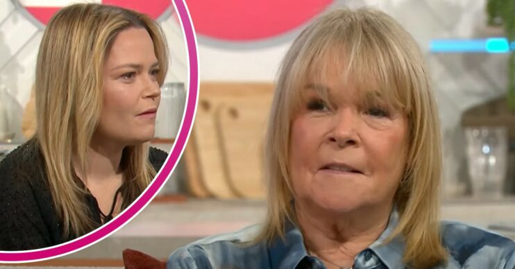 Linda Robson and daughter Lauren on Lorraine today