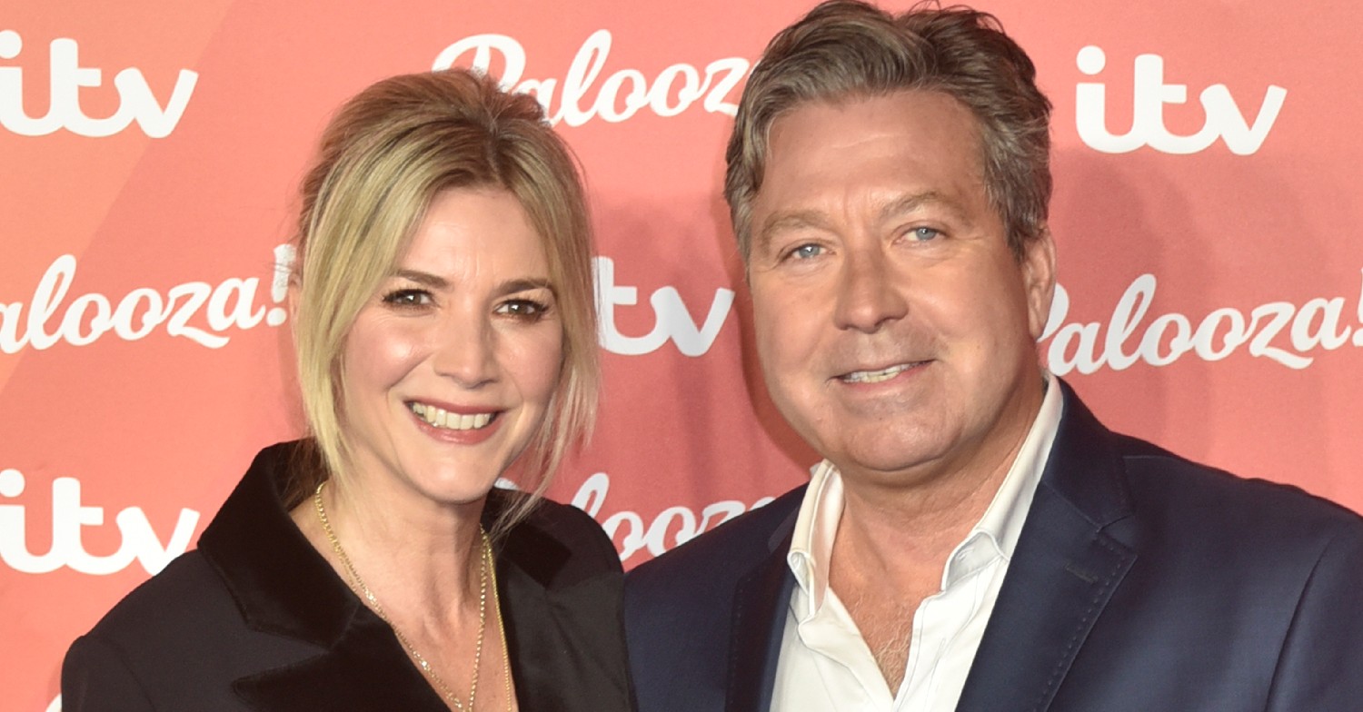 Lisa Faulkner and John Torode at the ITV Palooza