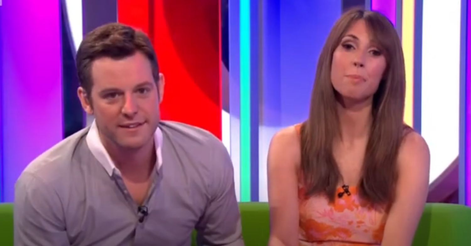 Matt Baker and Alex Jones presenting The One Show