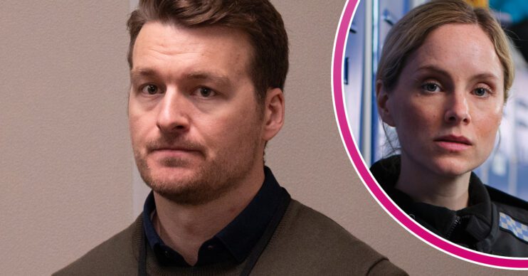 Matt Stokoe with on-screen and off-screen wife Sophie Rundle