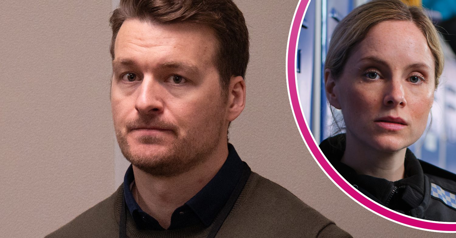 Matt Stokoe with on-screen and off-screen wife Sophie Rundle