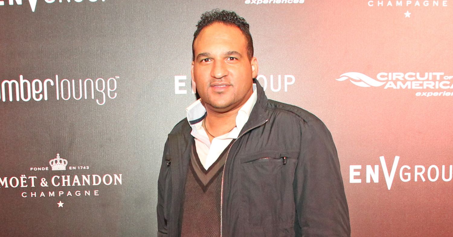 Michael Caines on the red carpet