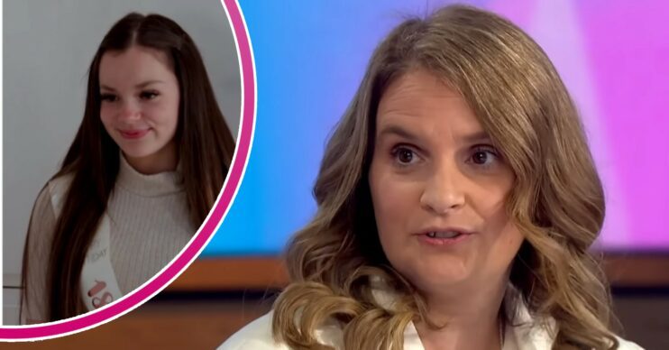 Sue Radford and her daughter inset