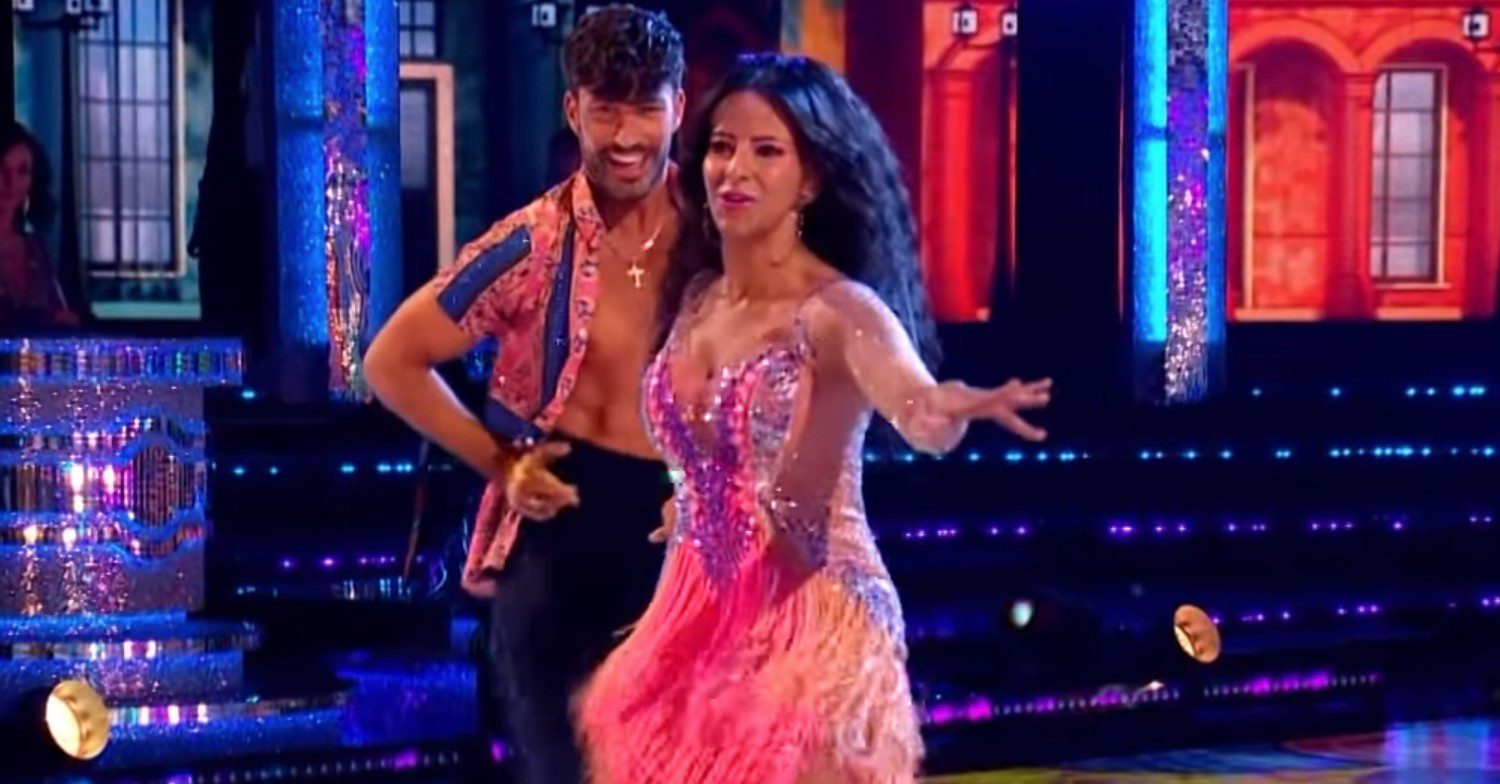 Ranvir Singh and Giovanni Pernice on Strictly