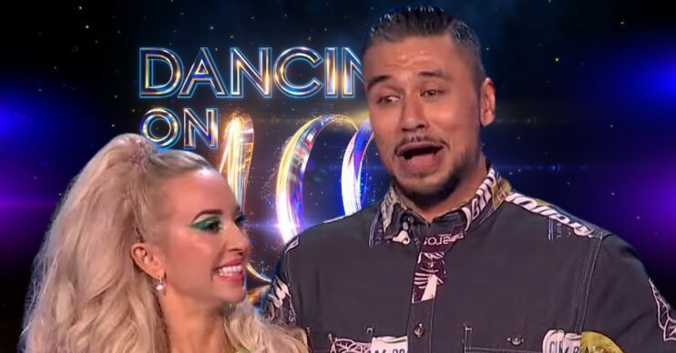 Ricky Norwood and his Dancing On Ice partner Annette