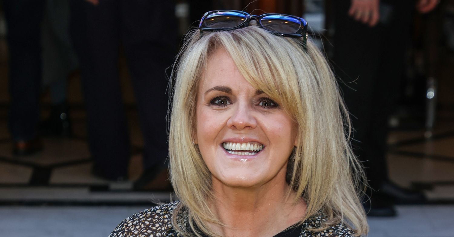Sally Lindsay smiling
