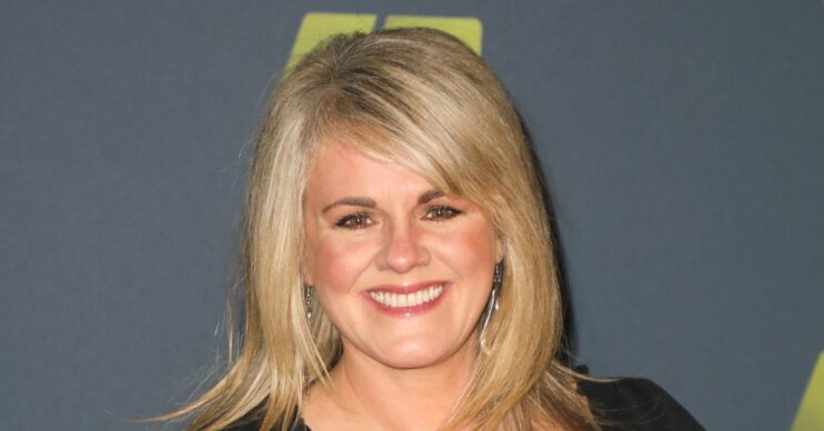 Sally Lindsay smiling