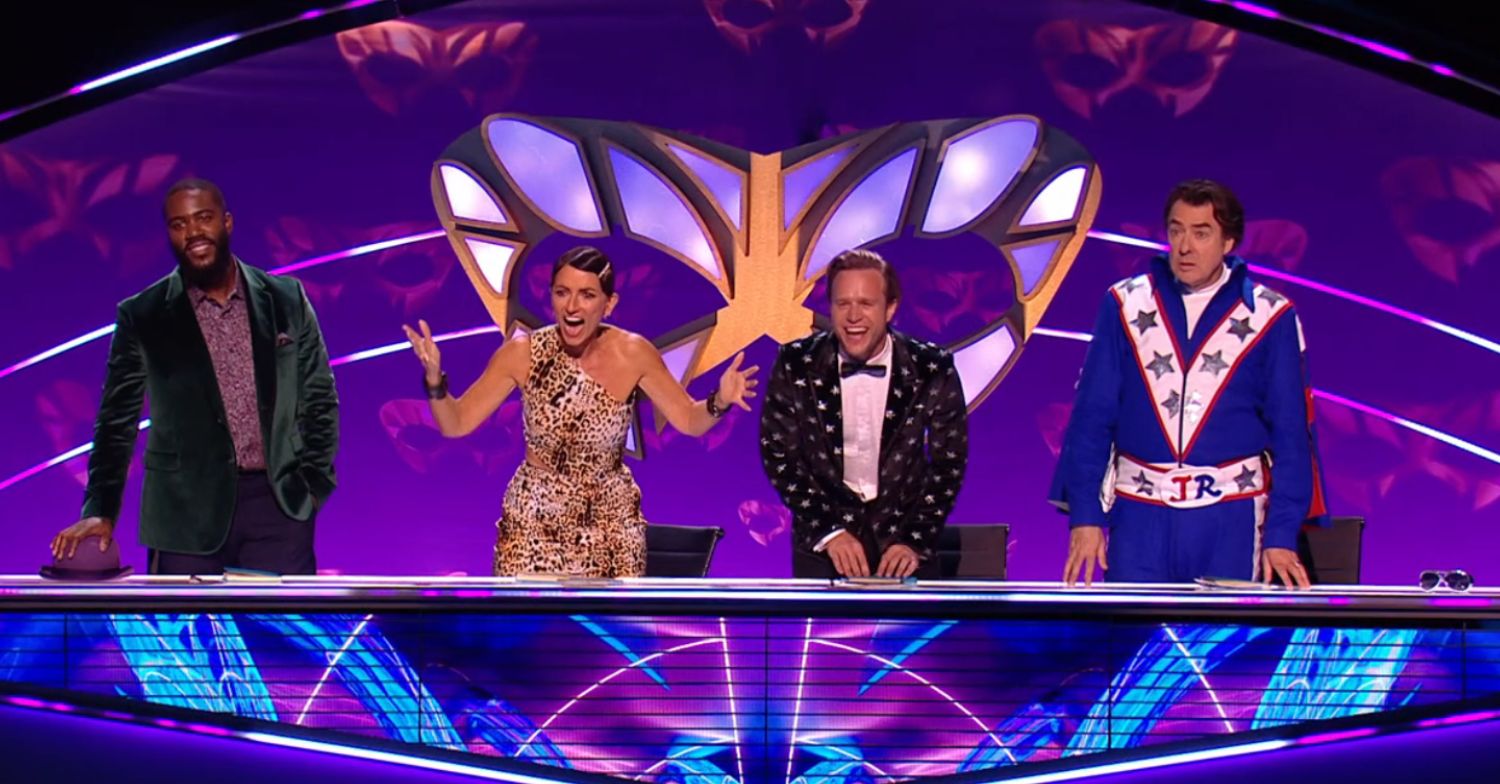 The Masked Singer panel