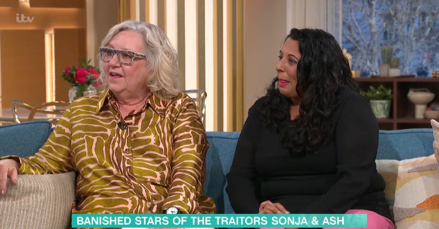 The Traitors stars Sonja and Ash on This Morning today