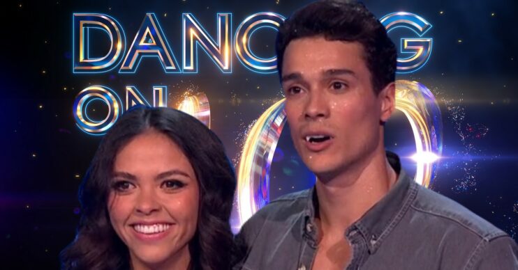 Vanessa Bauer and Miles on Dancing On Ice