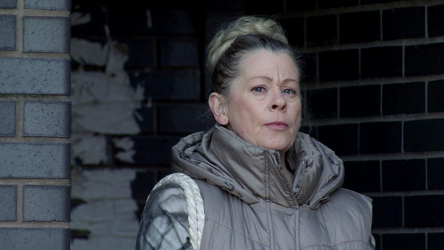 Coronation Street's Bernie is staring into the distance