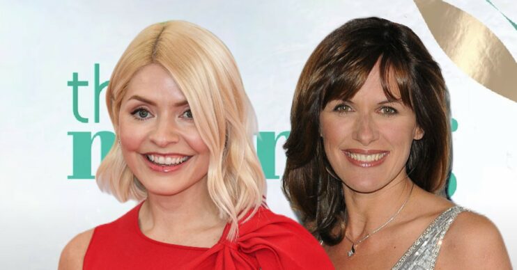 This Morning logo with Holly Willoughb and Carol