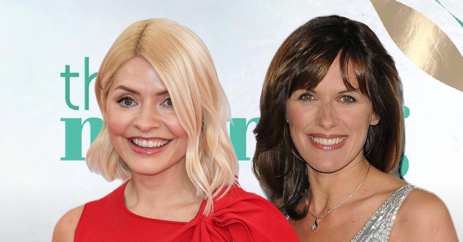 This Morning logo with Holly Willoughb and Carol