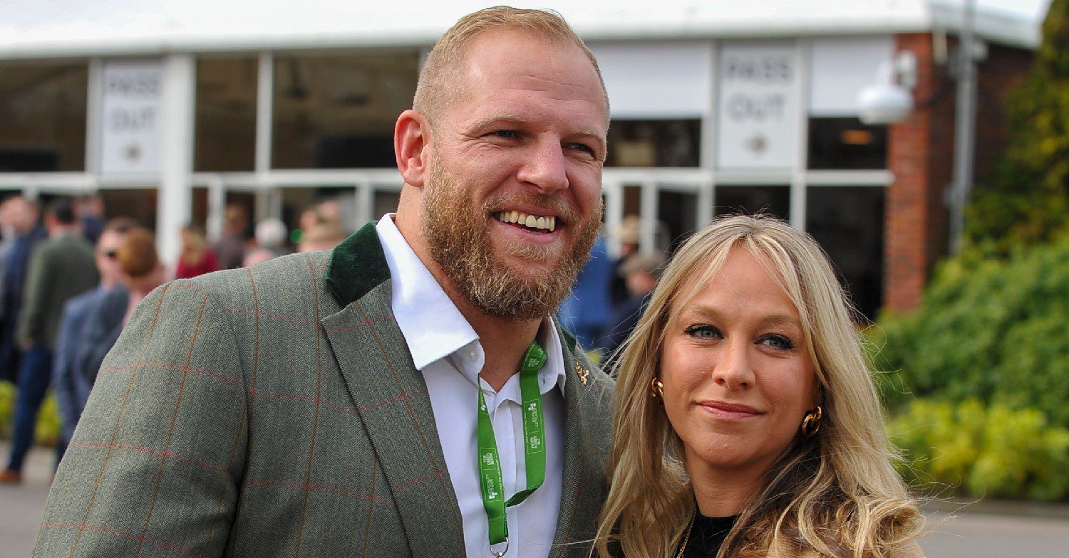Chloe Madeley and James Haskell