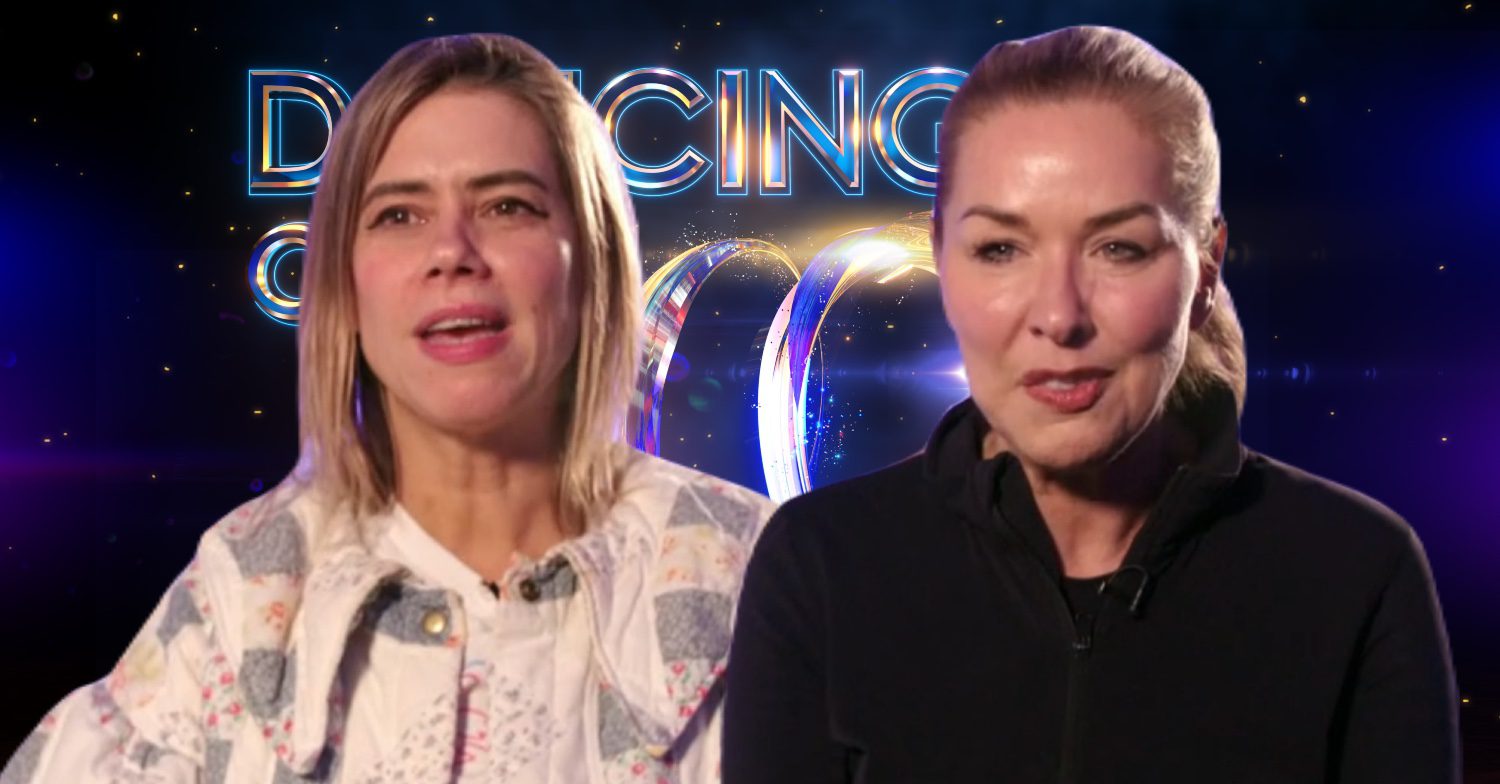 Lou Sanders / Claire Sweeney / Dancing On Ice 2024 logo
