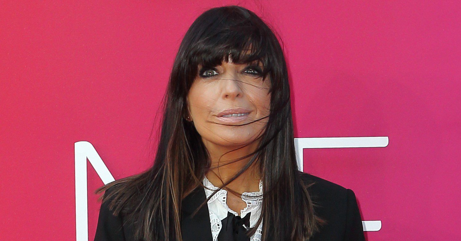 Claudia Winkleman posing