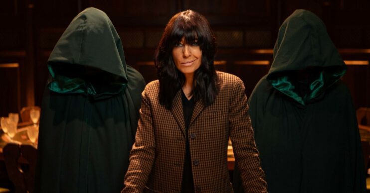 Claudia Winkleman on The Traitors